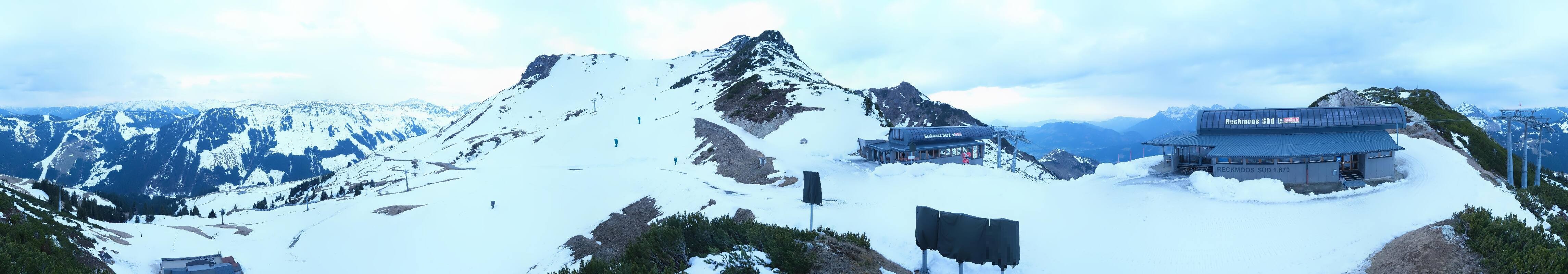 Archiv Foto Webcam Bergstation des Reckmoos-Sessellifts