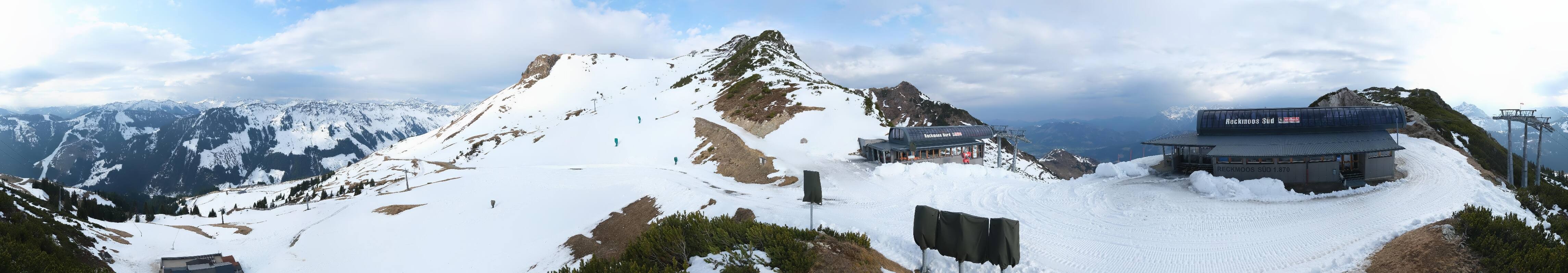 Archiv Foto Webcam Bergstation des Reckmoos-Sessellifts