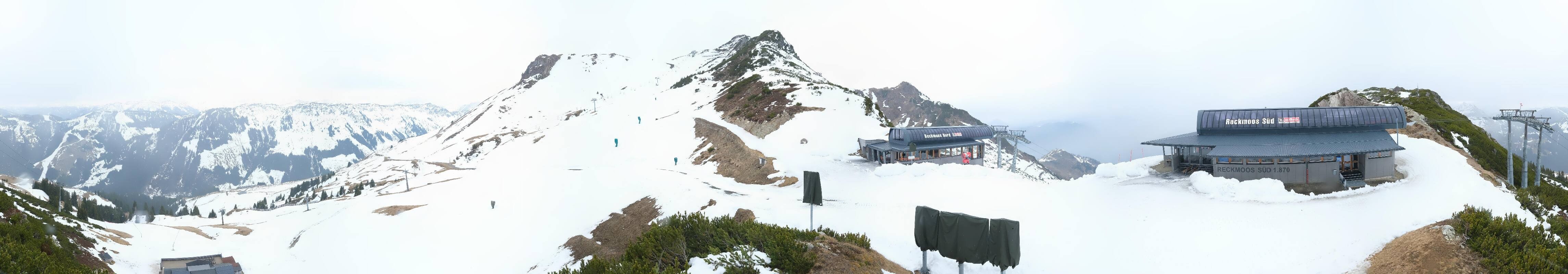 Archiv Foto Webcam Bergstation des Reckmoos-Sessellifts