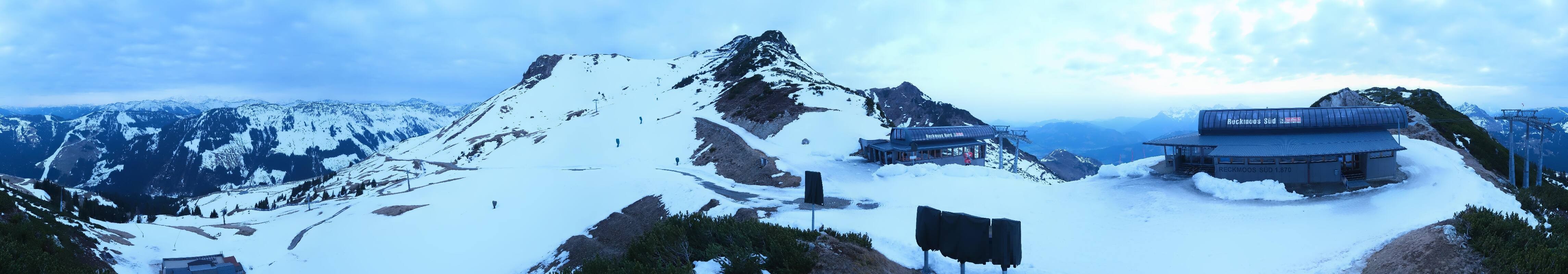 Archived image Webcam Top station Reckmoos lift