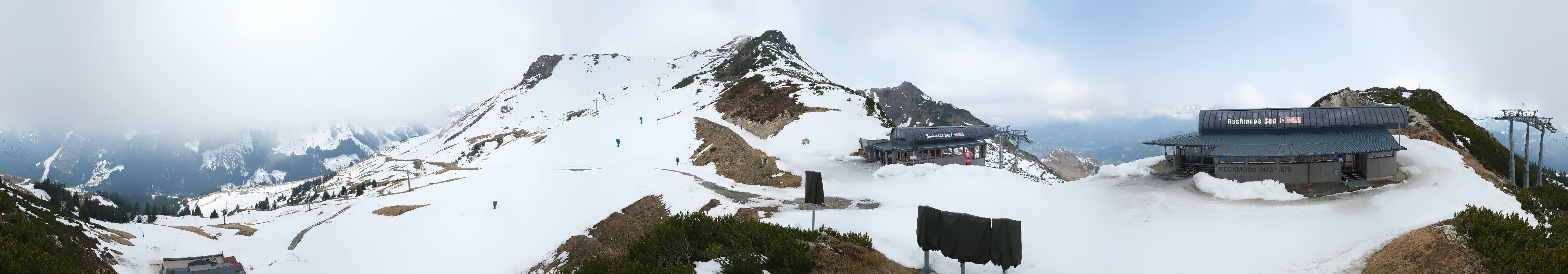 Archived image Webcam Top station Reckmoos lift