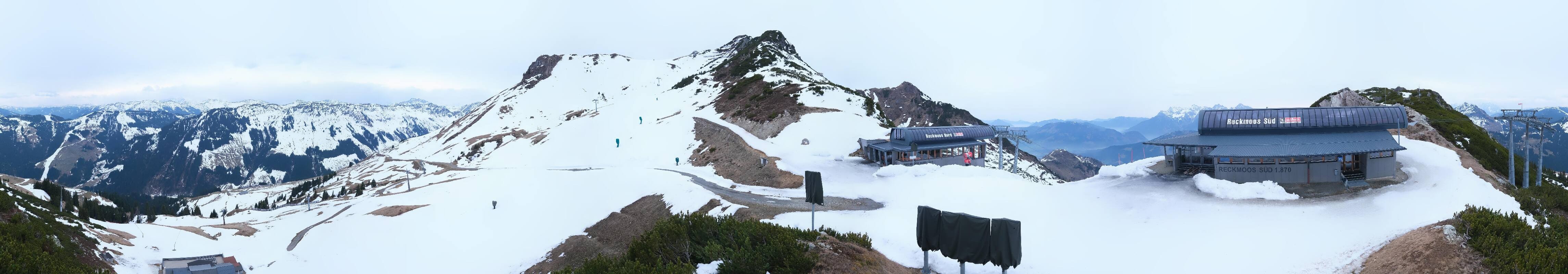 Archiv Foto Webcam Bergstation des Reckmoos-Sessellifts