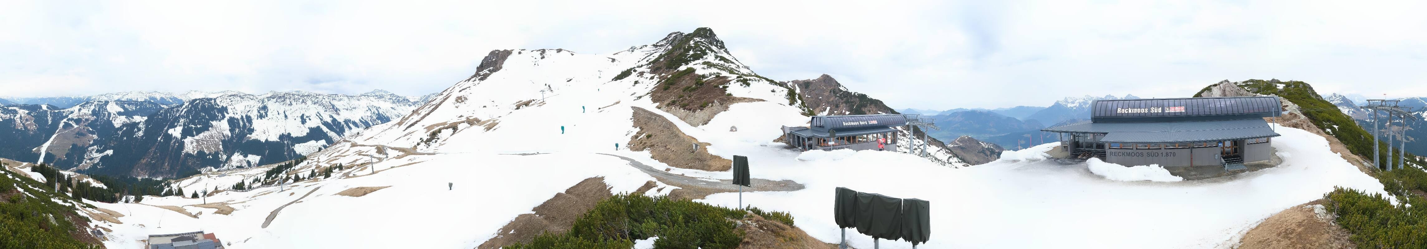 Archiv Foto Webcam Bergstation des Reckmoos-Sessellifts