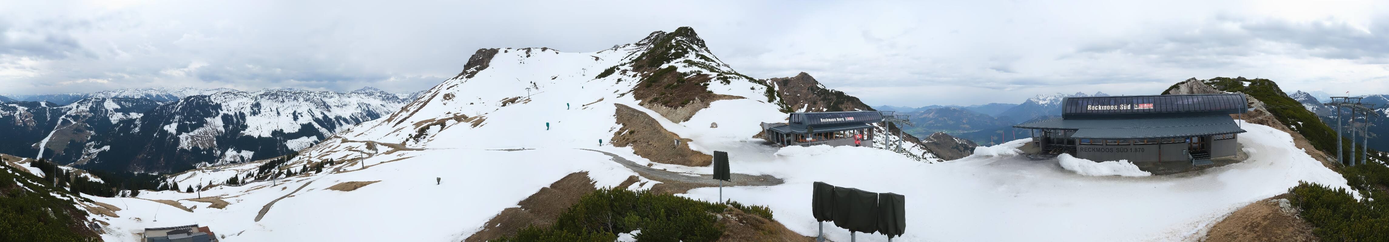 Archiv Foto Webcam Bergstation des Reckmoos-Sessellifts