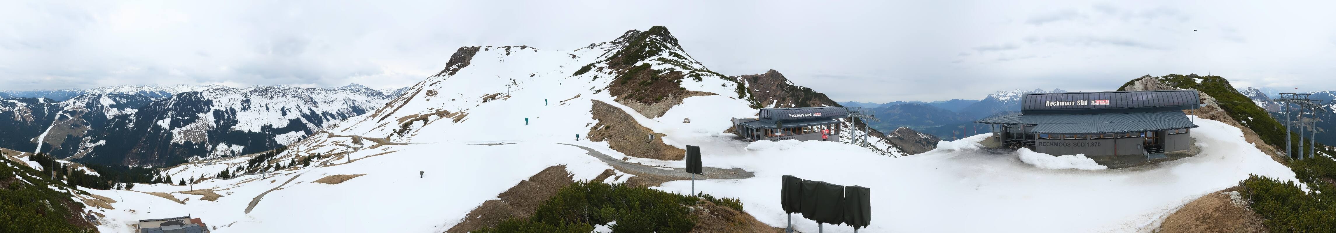 Archiv Foto Webcam Bergstation des Reckmoos-Sessellifts