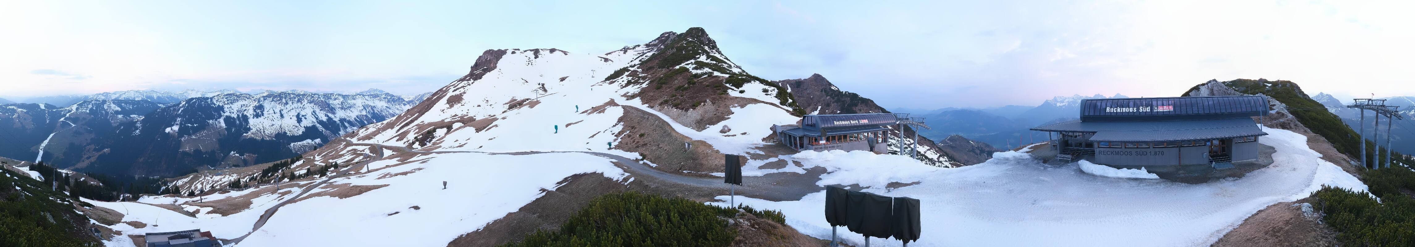 Archiv Foto Webcam Bergstation des Reckmoos-Sessellifts