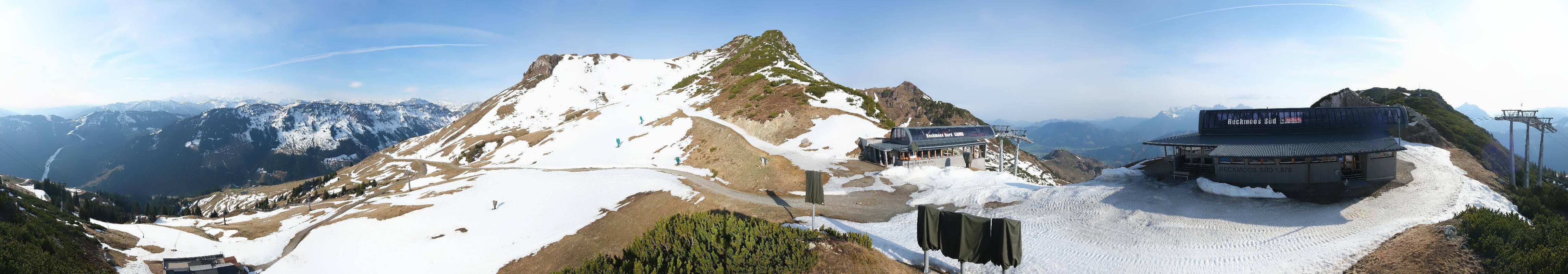 Archiv Foto Webcam Bergstation des Reckmoos-Sessellifts