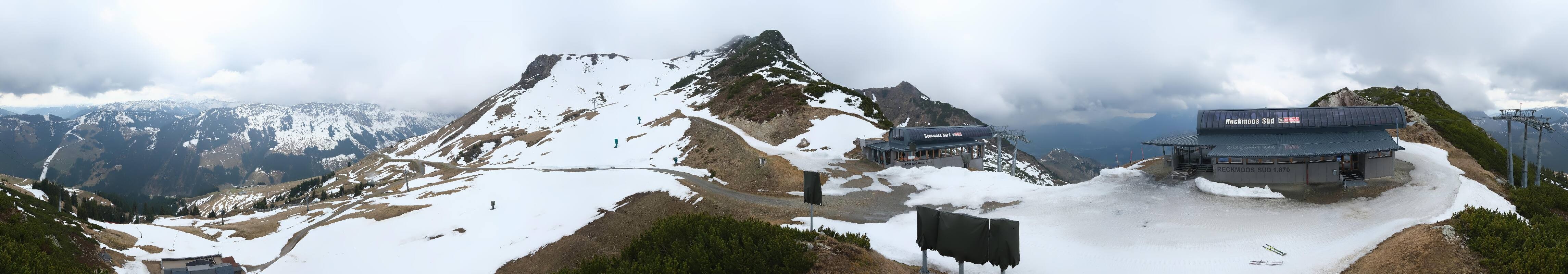 Archiv Foto Webcam Bergstation des Reckmoos-Sessellifts