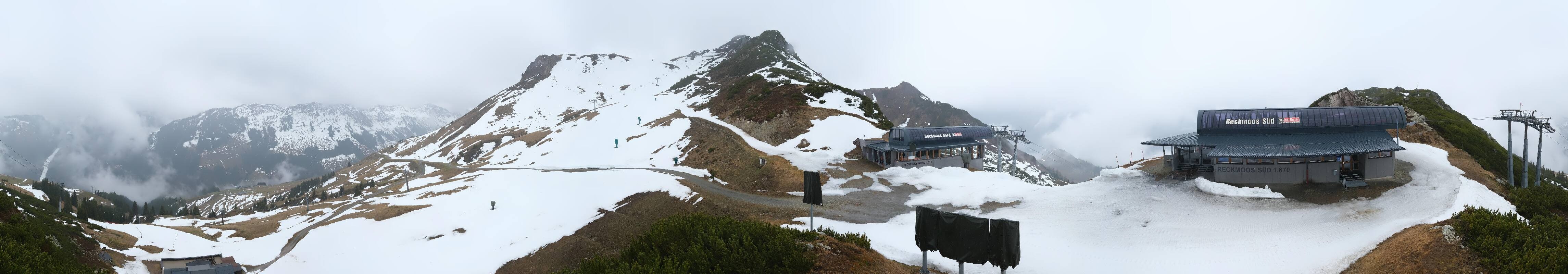 Archiv Foto Webcam Bergstation des Reckmoos-Sessellifts