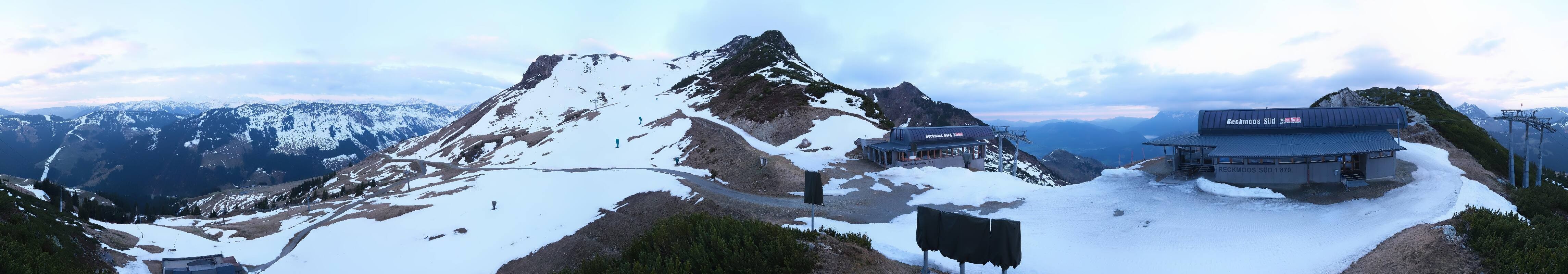 Archiv Foto Webcam Bergstation des Reckmoos-Sessellifts