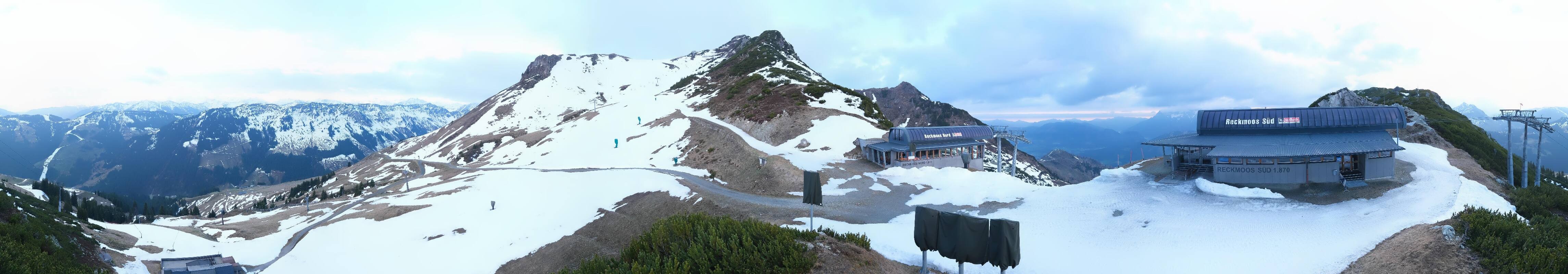 Archiv Foto Webcam Bergstation des Reckmoos-Sessellifts