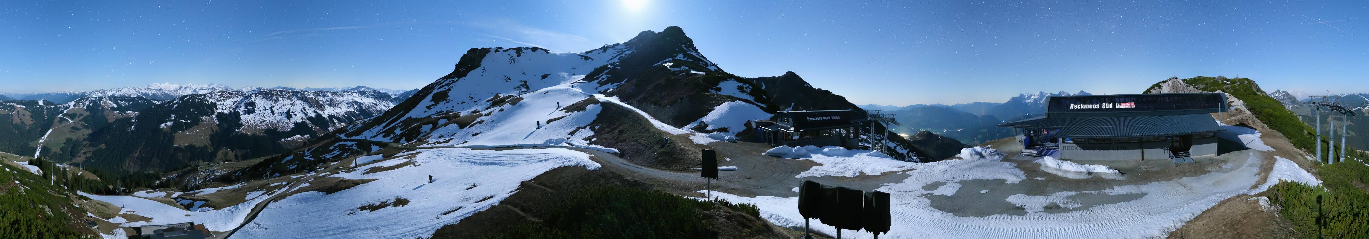 Archiv Foto Webcam Bergstation des Reckmoos-Sessellifts