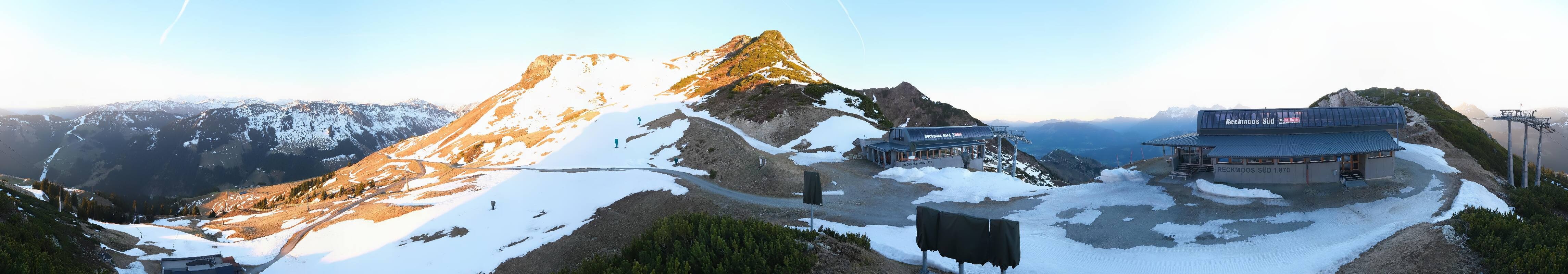 Archiv Foto Webcam Bergstation des Reckmoos-Sessellifts