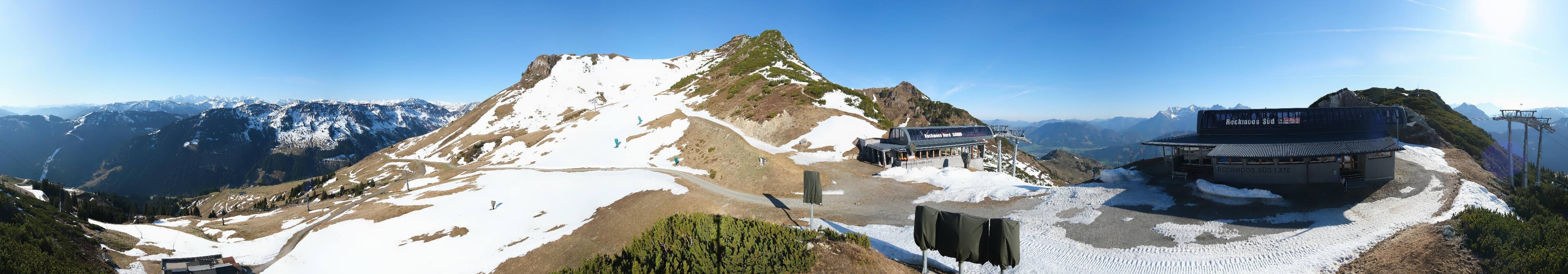 Archiv Foto Webcam Bergstation des Reckmoos-Sessellifts