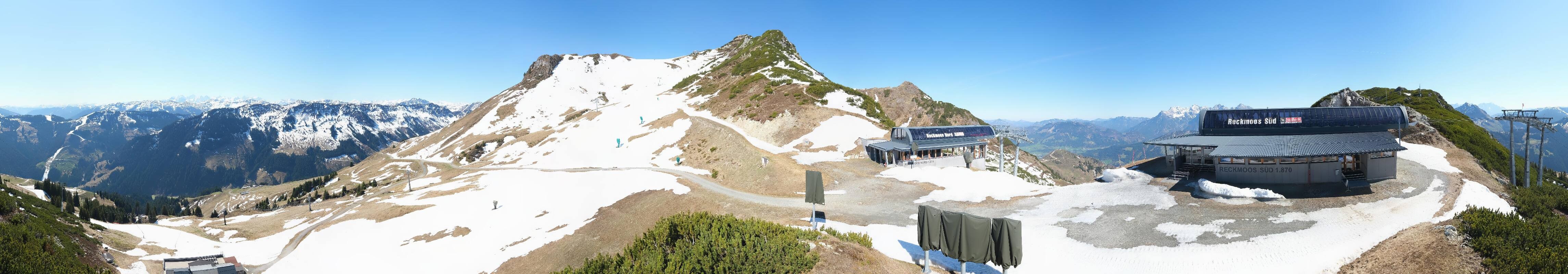 Archiv Foto Webcam Bergstation des Reckmoos-Sessellifts