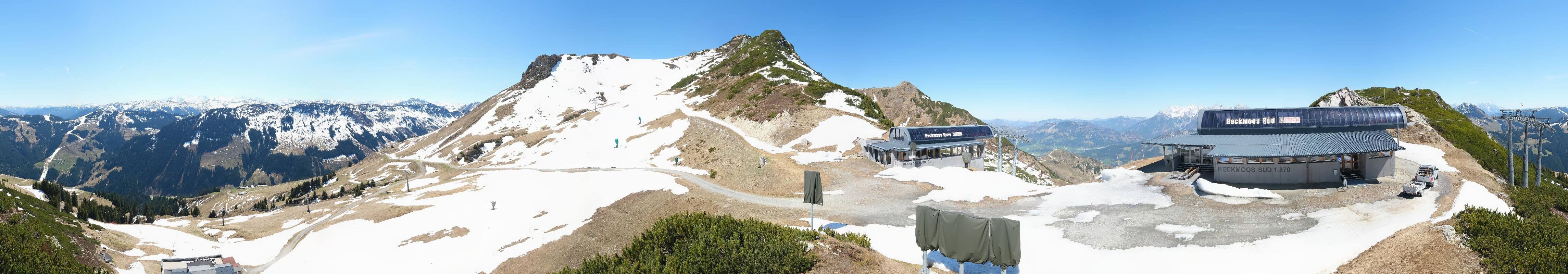 Archived image Webcam Top station Reckmoos lift