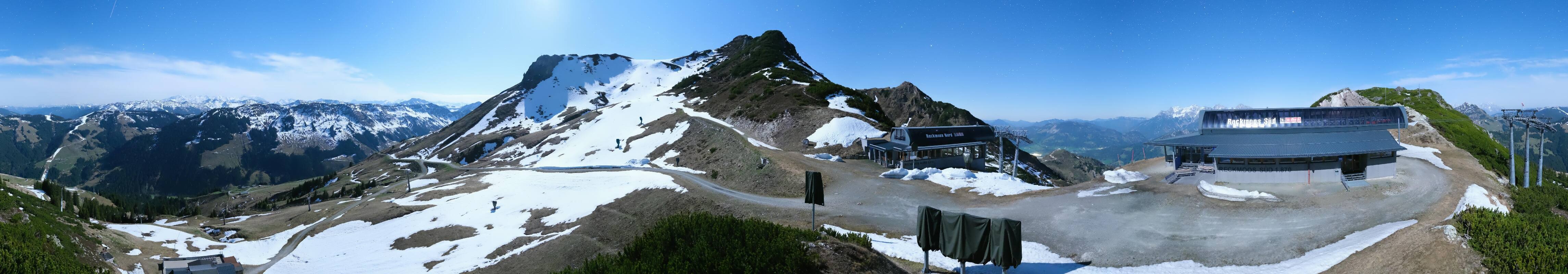 Archiv Foto Webcam Bergstation des Reckmoos-Sessellifts