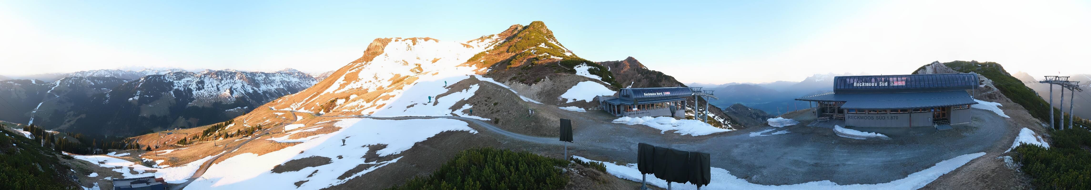 Archiv Foto Webcam Bergstation des Reckmoos-Sessellifts