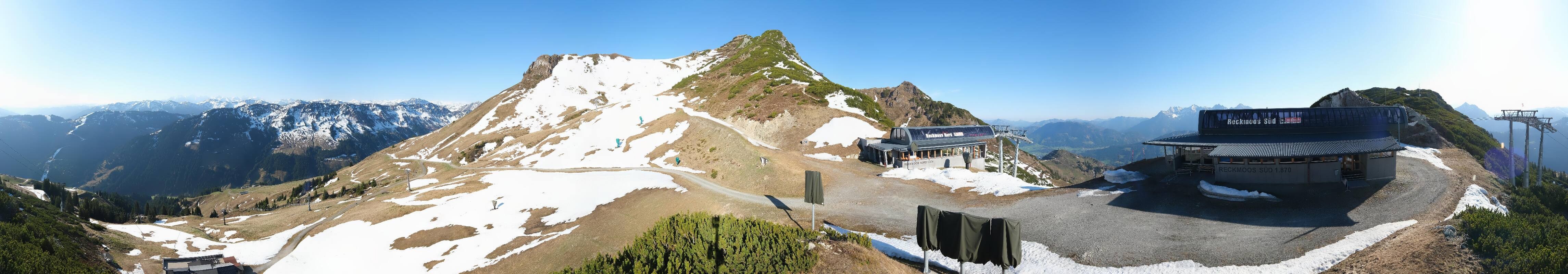 Archiv Foto Webcam Bergstation des Reckmoos-Sessellifts