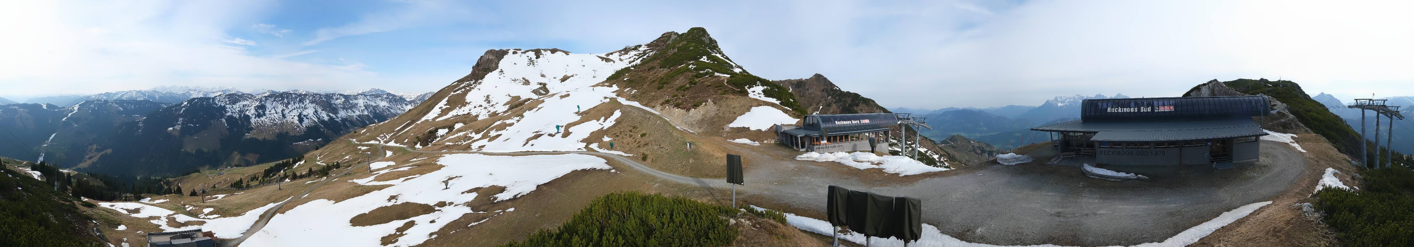 Archived image Webcam Top station Reckmoos lift