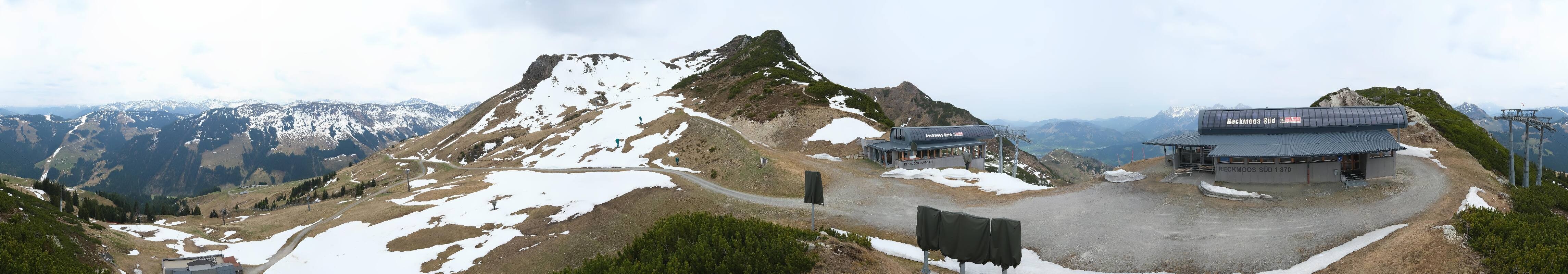 Archiv Foto Webcam Bergstation des Reckmoos-Sessellifts