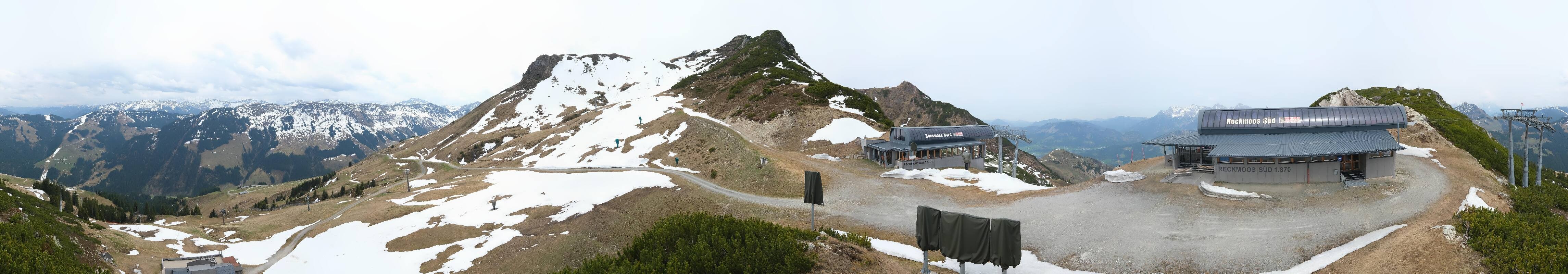 Archiv Foto Webcam Bergstation des Reckmoos-Sessellifts