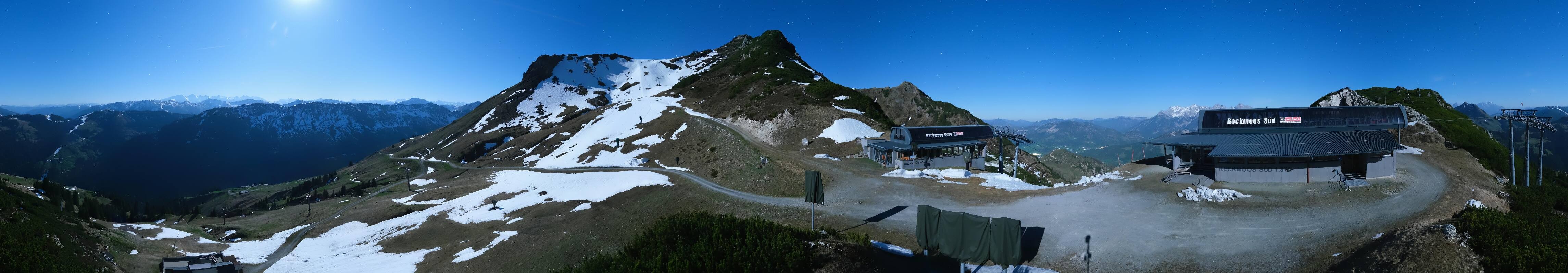 Archiv Foto Webcam Bergstation des Reckmoos-Sessellifts