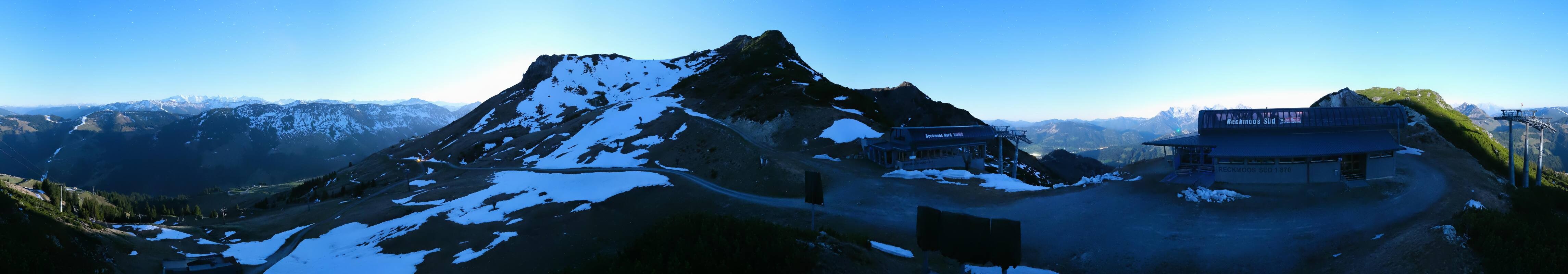 Archiv Foto Webcam Bergstation des Reckmoos-Sessellifts