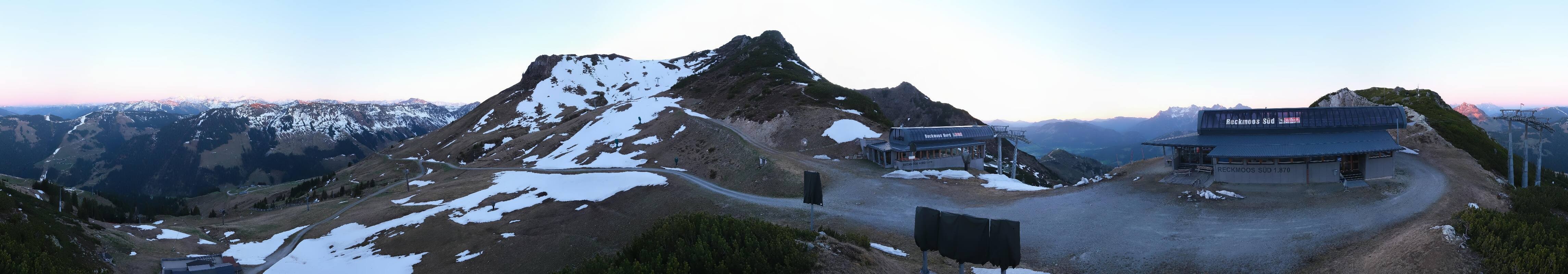 Archiv Foto Webcam Bergstation des Reckmoos-Sessellifts