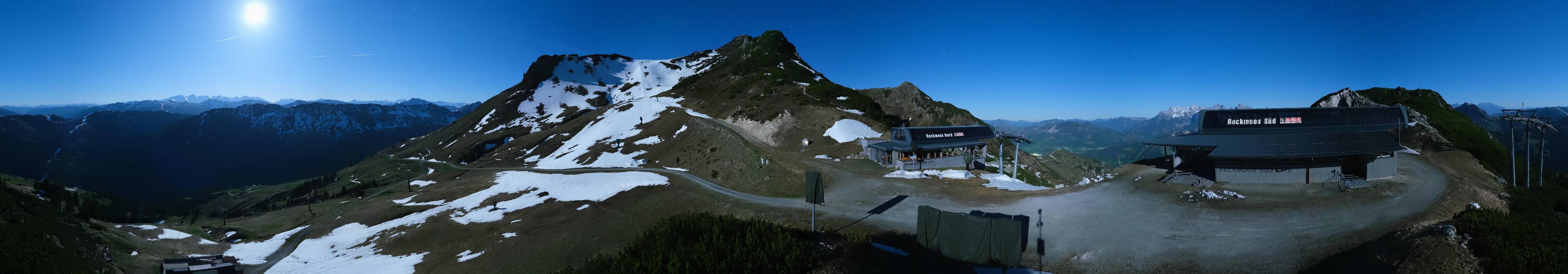 Archiv Foto Webcam Bergstation des Reckmoos-Sessellifts