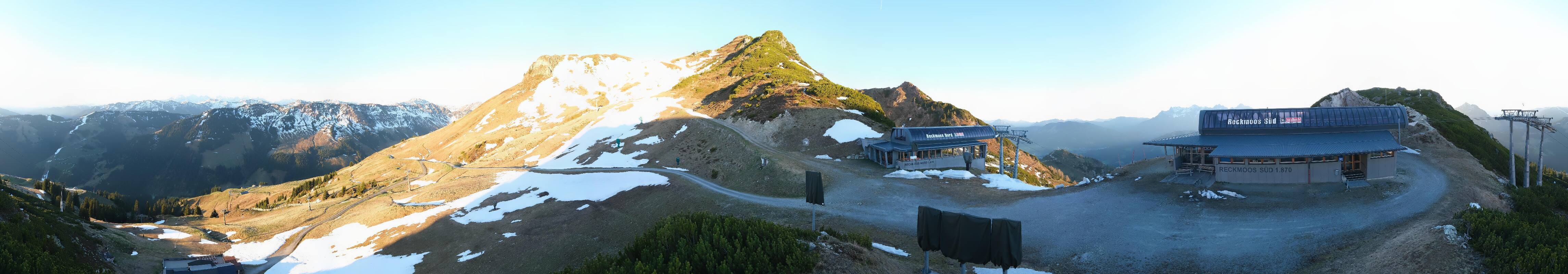 Archiv Foto Webcam Bergstation des Reckmoos-Sessellifts