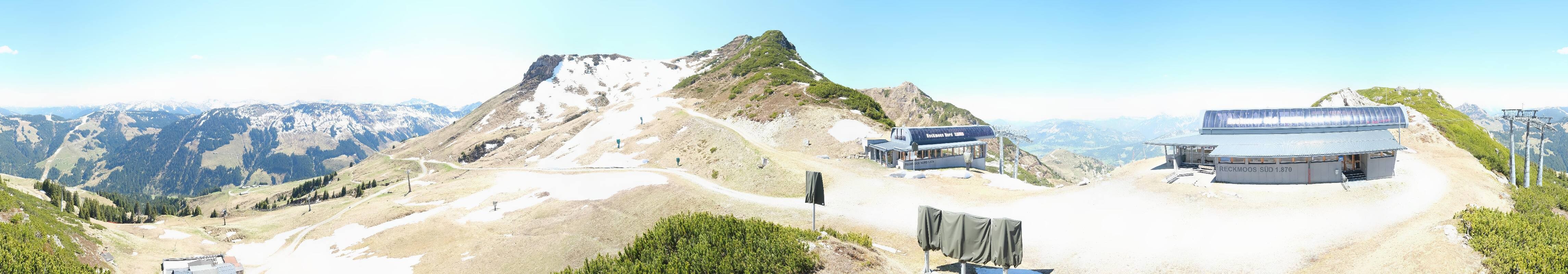Archiv Foto Webcam Bergstation des Reckmoos-Sessellifts
