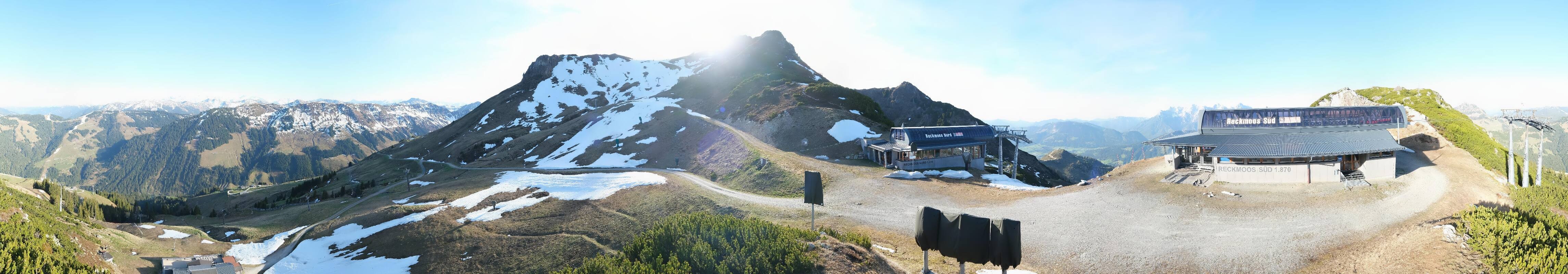 Archiv Foto Webcam Bergstation des Reckmoos-Sessellifts
