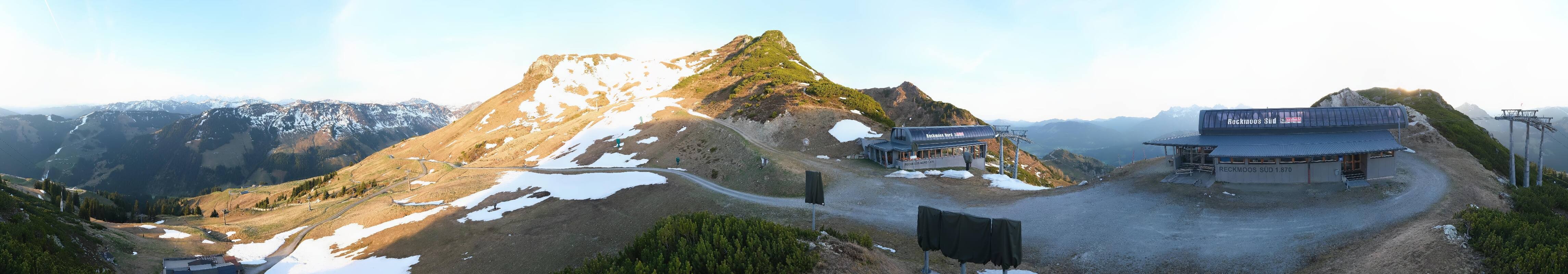 Archiv Foto Webcam Bergstation des Reckmoos-Sessellifts