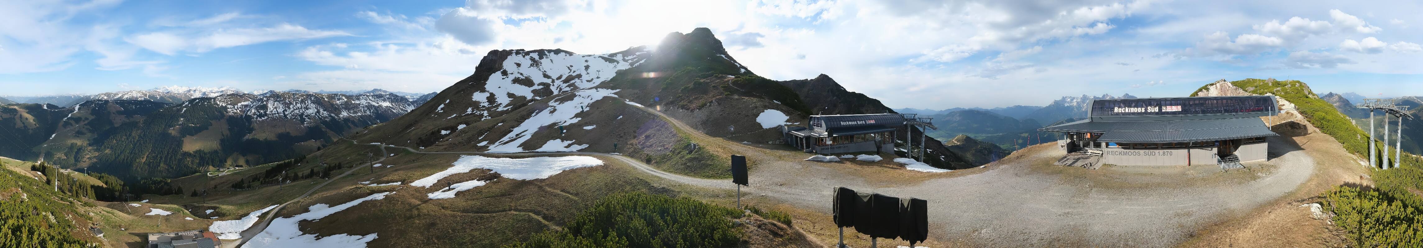 Archived image Webcam Top station Reckmoos lift