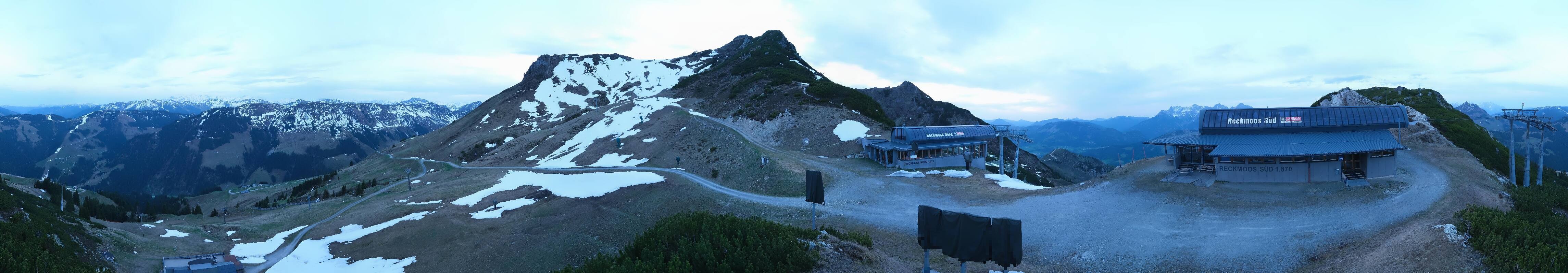 Archiv Foto Webcam Bergstation des Reckmoos-Sessellifts