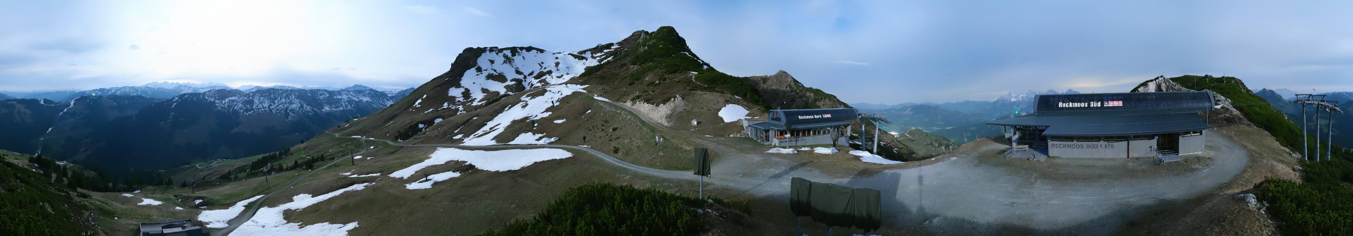 Archiv Foto Webcam Bergstation des Reckmoos-Sessellifts