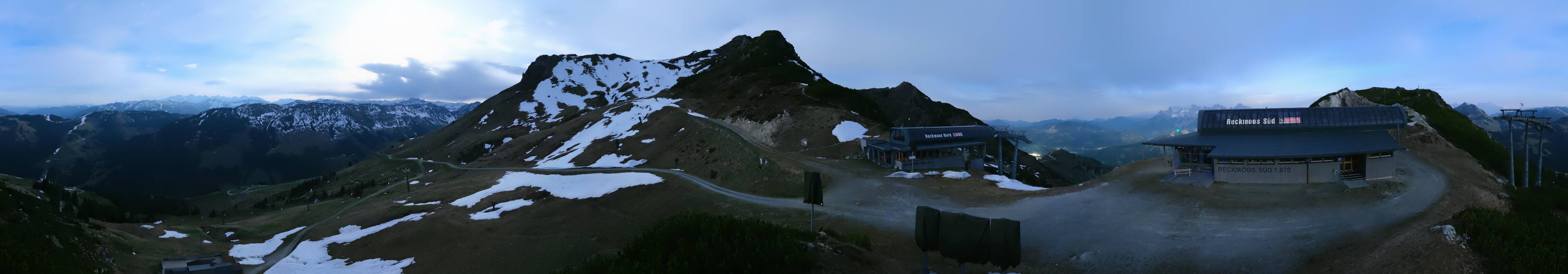 Archiv Foto Webcam Bergstation des Reckmoos-Sessellifts
