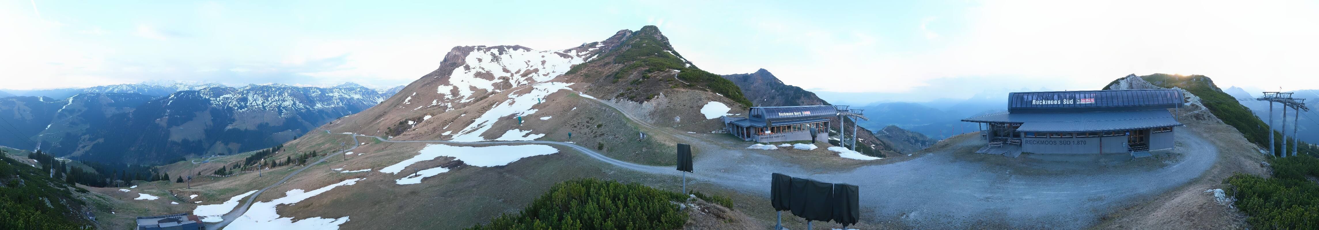 Archiv Foto Webcam Bergstation des Reckmoos-Sessellifts