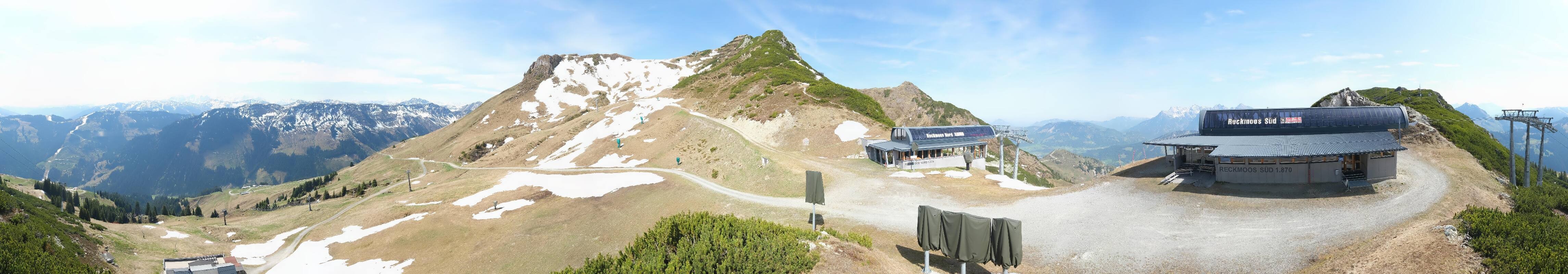 Archived image Webcam Top station Reckmoos lift