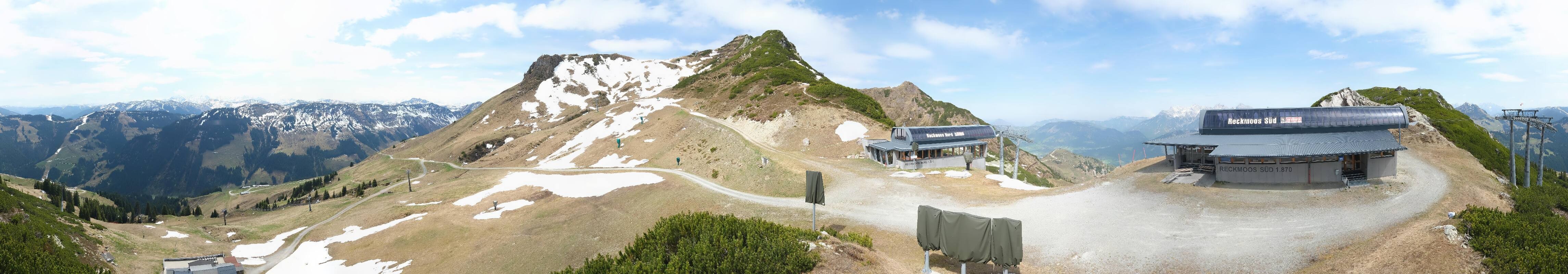 Archived image Webcam Top station Reckmoos lift