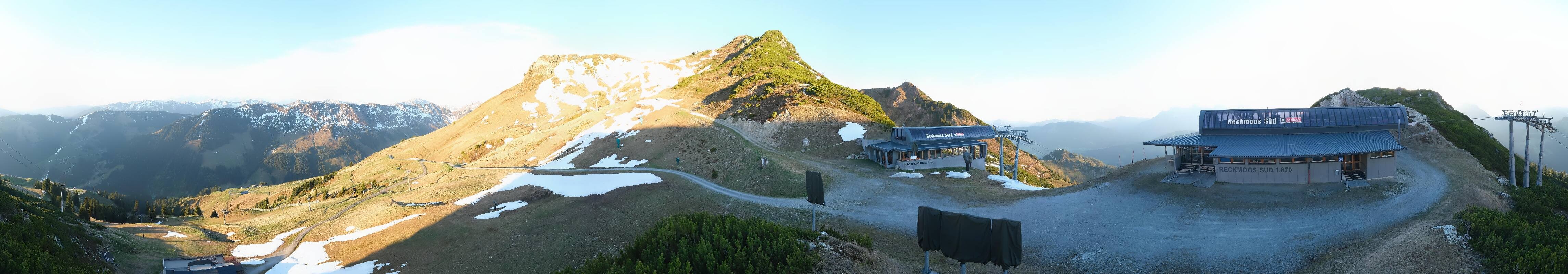 Archiv Foto Webcam Bergstation des Reckmoos-Sessellifts