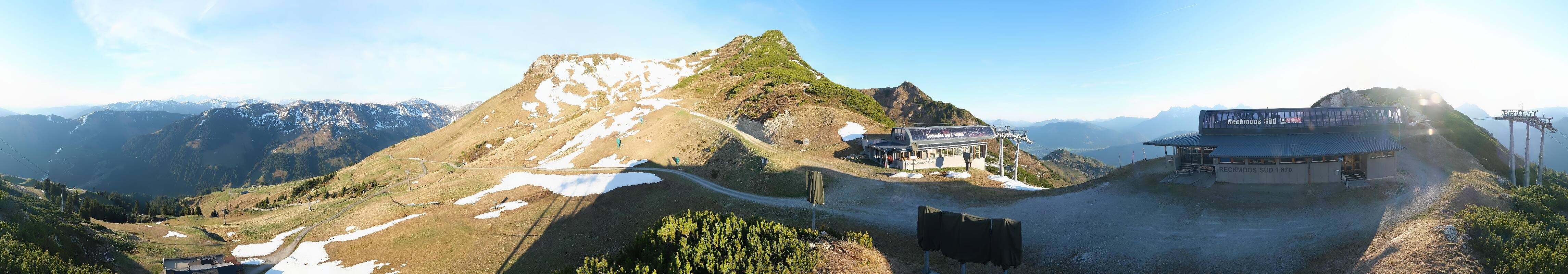 Archiv Foto Webcam Bergstation des Reckmoos-Sessellifts