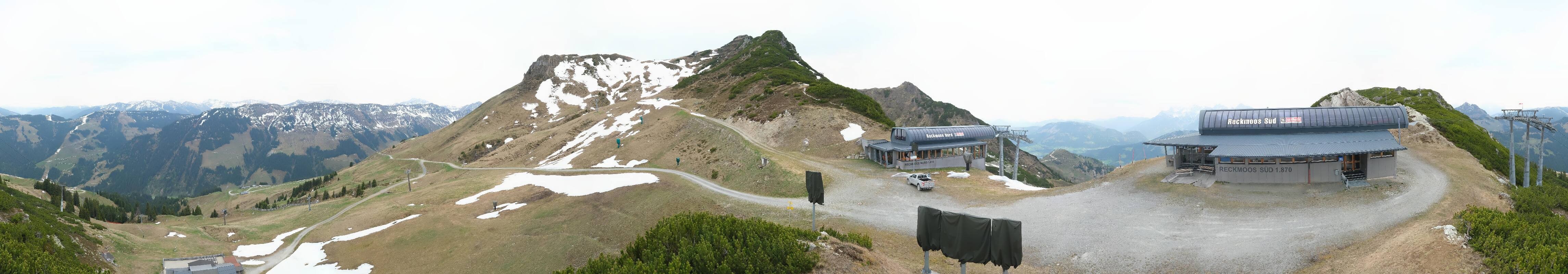 Archiv Foto Webcam Bergstation des Reckmoos-Sessellifts