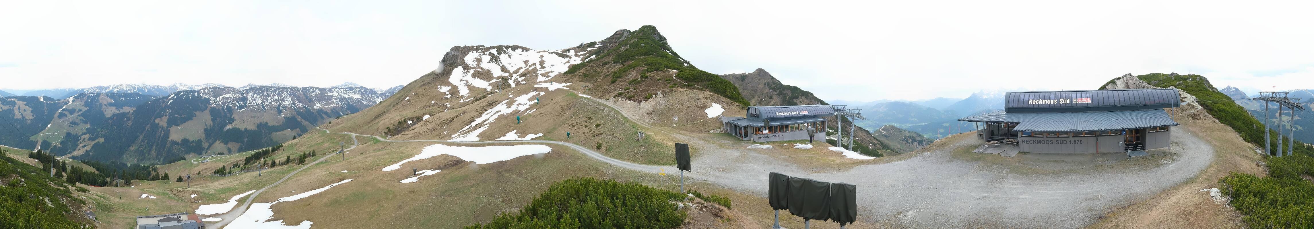 Archiv Foto Webcam Bergstation des Reckmoos-Sessellifts