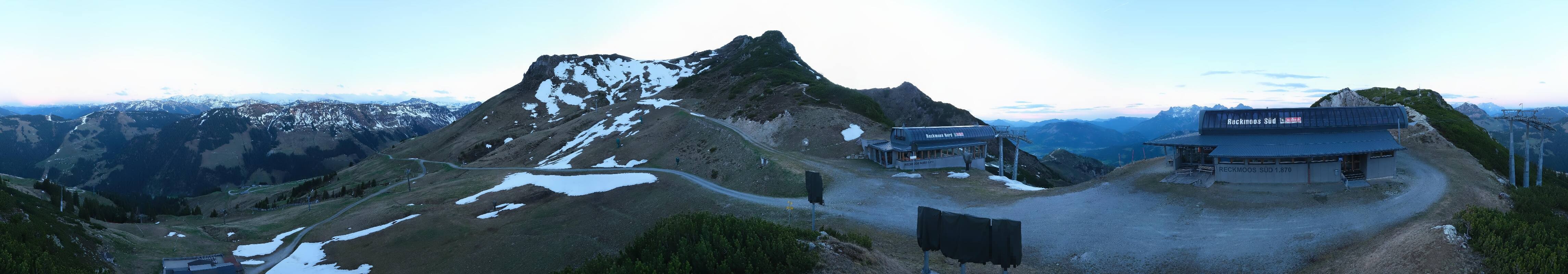Archiv Foto Webcam Bergstation des Reckmoos-Sessellifts