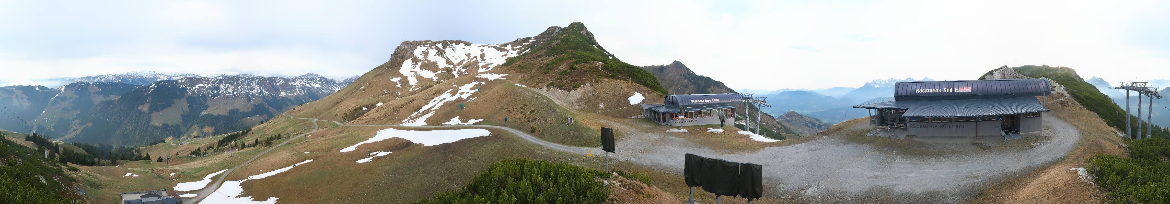 Archiv Foto Webcam Bergstation des Reckmoos-Sessellifts