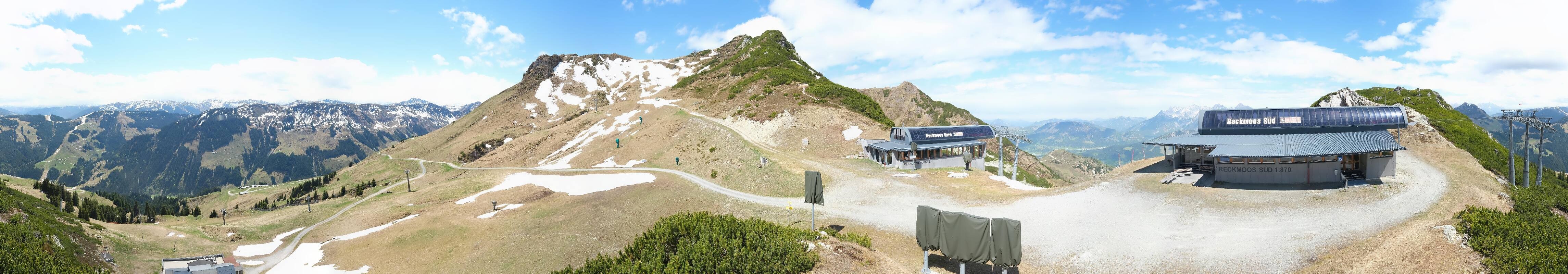 Archiv Foto Webcam Bergstation des Reckmoos-Sessellifts