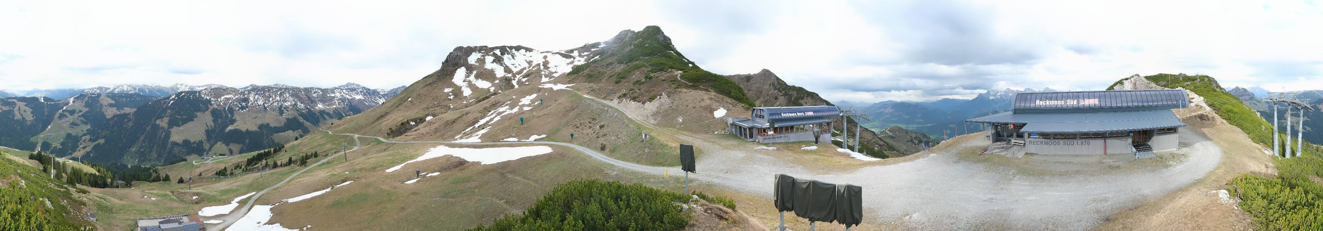 Archiv Foto Webcam Bergstation des Reckmoos-Sessellifts