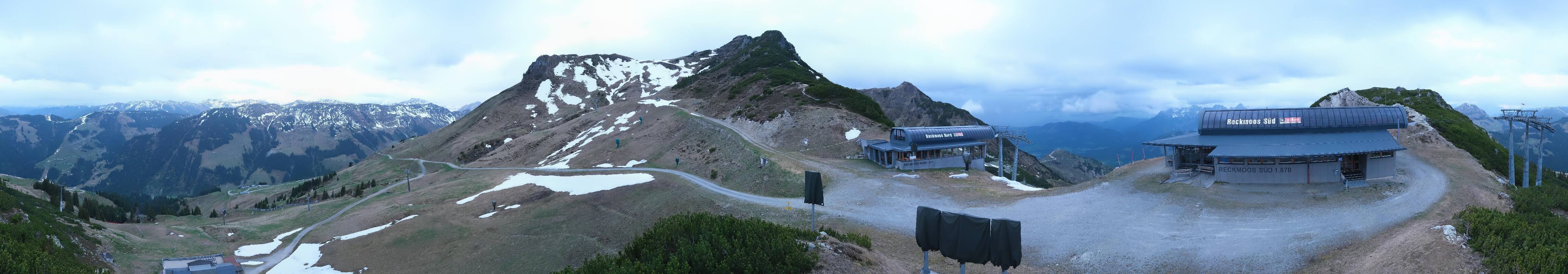 Archiv Foto Webcam Bergstation des Reckmoos-Sessellifts